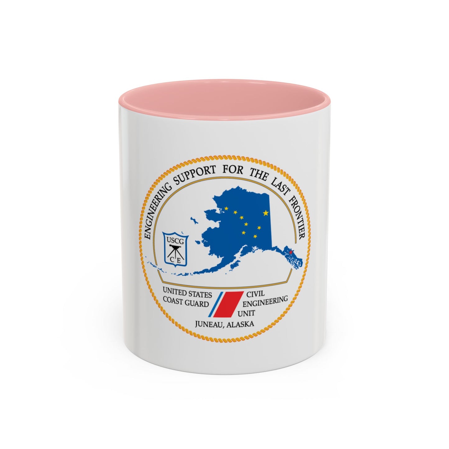 USCG CEU Juneau NEW 08 (U.S. Coast Guard) Accent Coffee Mug