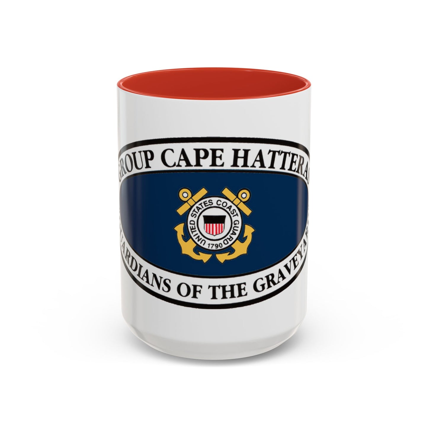 USCG Group Cape Hatteras VINT (U.S. Coast Guard) Accent Coffee Mug