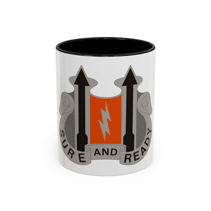 11 Signal Battalion (U.S. Army) Accent Coffee Mug