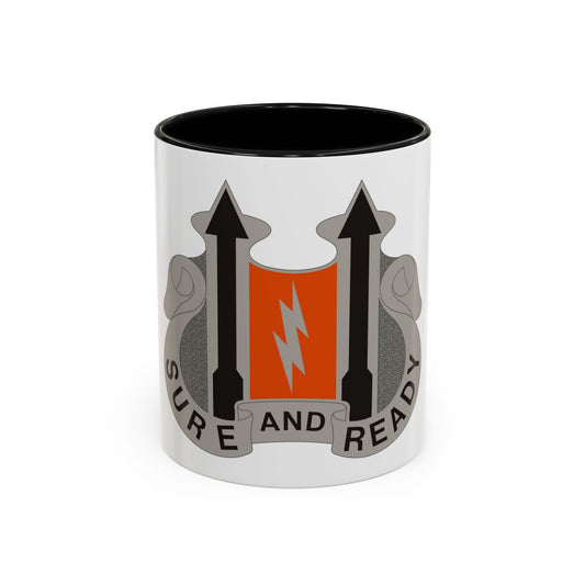11 Signal Battalion (U.S. Army) Accent Coffee Mug
