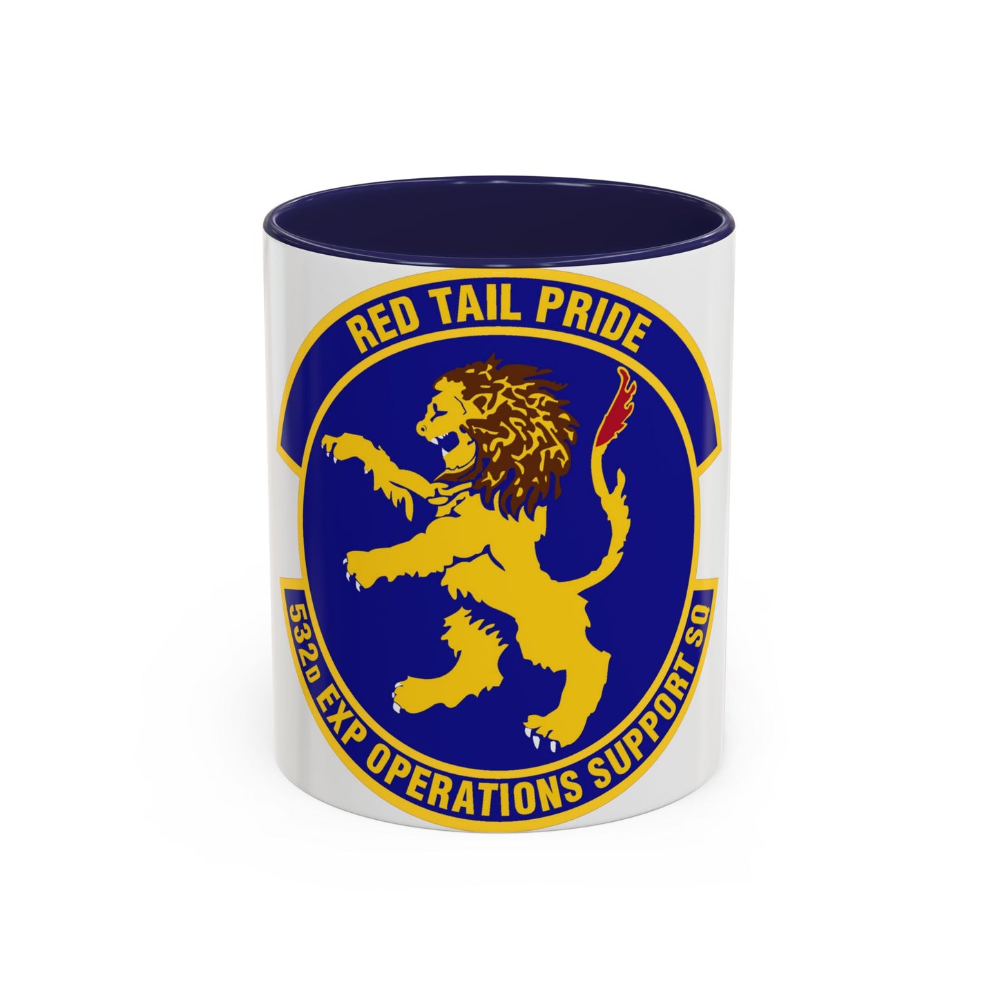 532d Expeditionary Operations Support Squadron (U.S. Air Force) Accent Coffee Mug