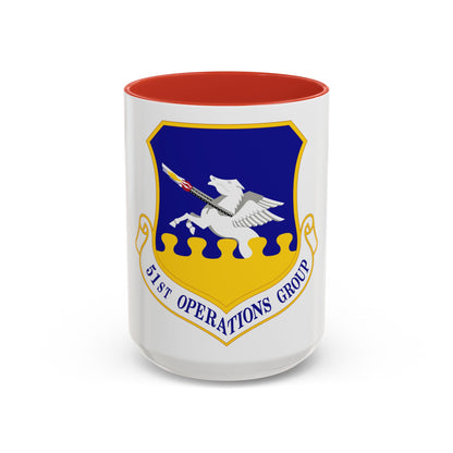 51st Operations Group (U.S. Air Force) Accent Coffee Mug