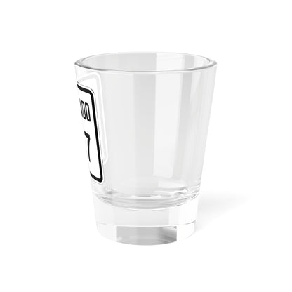 Colorado 157 1946 (Colorado) (Road Sign) Shot Glass 1.5oz-Go Mug Yourself