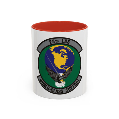 28th Logistics Support Squadron (U.S. Air Force) Accent Coffee Mug