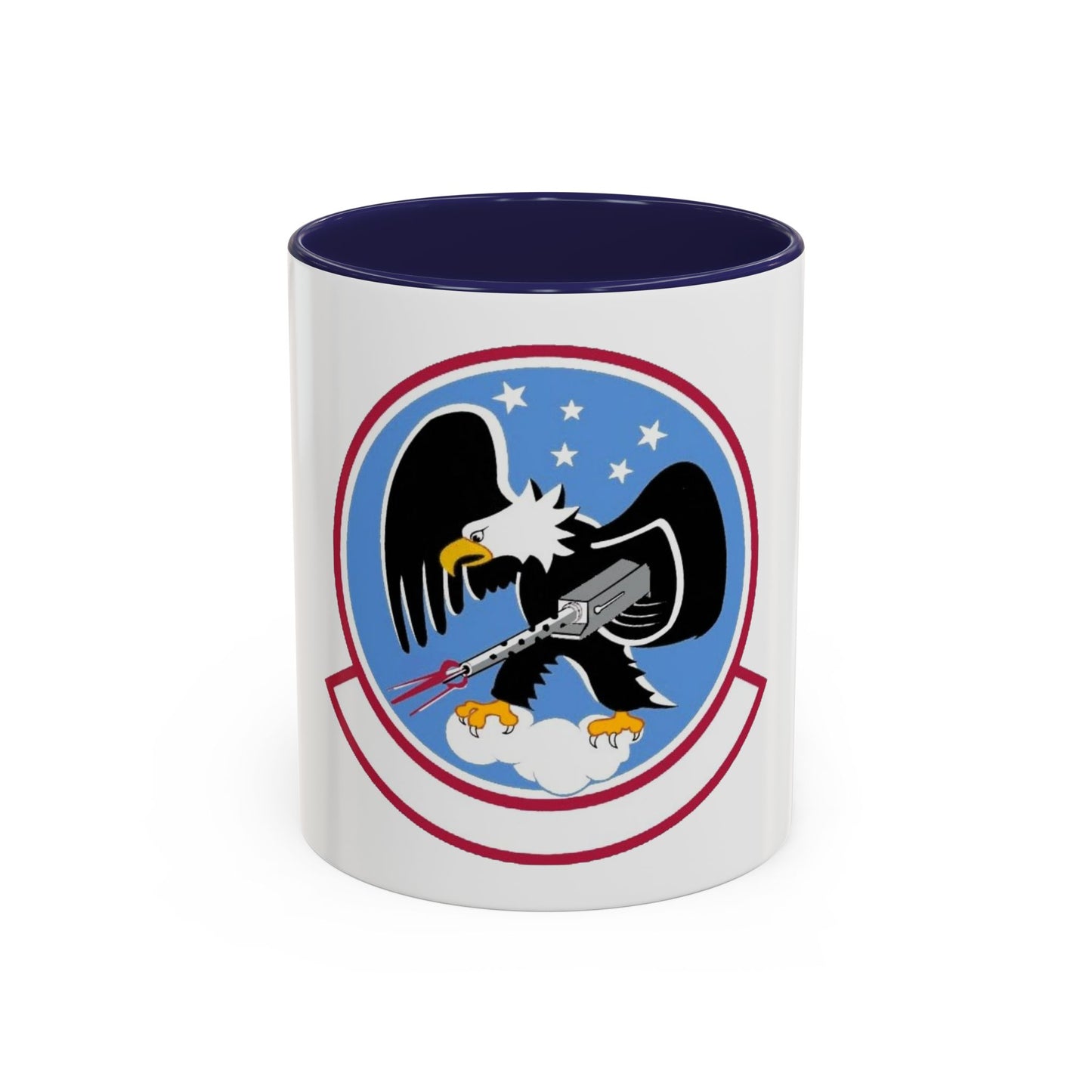 435 Fighter Training Squadron AETC (U.S. Air Force) Accent Coffee Mug