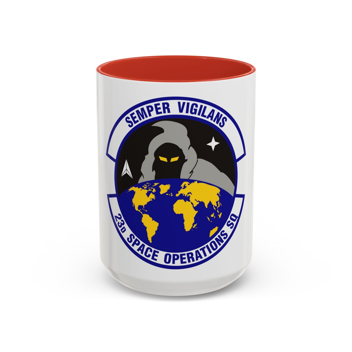 23d Space Operations Squadron (U.S. Air Force) Accent Coffee Mug
