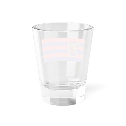 Flag of Szczecin Poland - Shot Glass 1.5oz