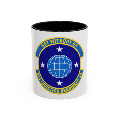 514 Logistics Readiness Squadron AFRC (U.S. Air Force) Accent Coffee Mug