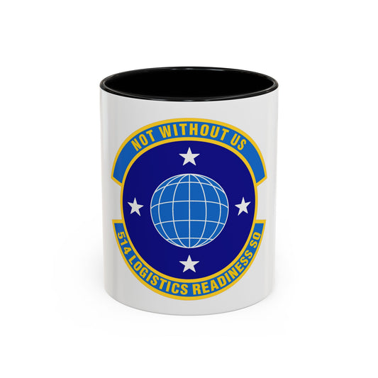514 Logistics Readiness Squadron AFRC (U.S. Air Force) Accent Coffee Mug