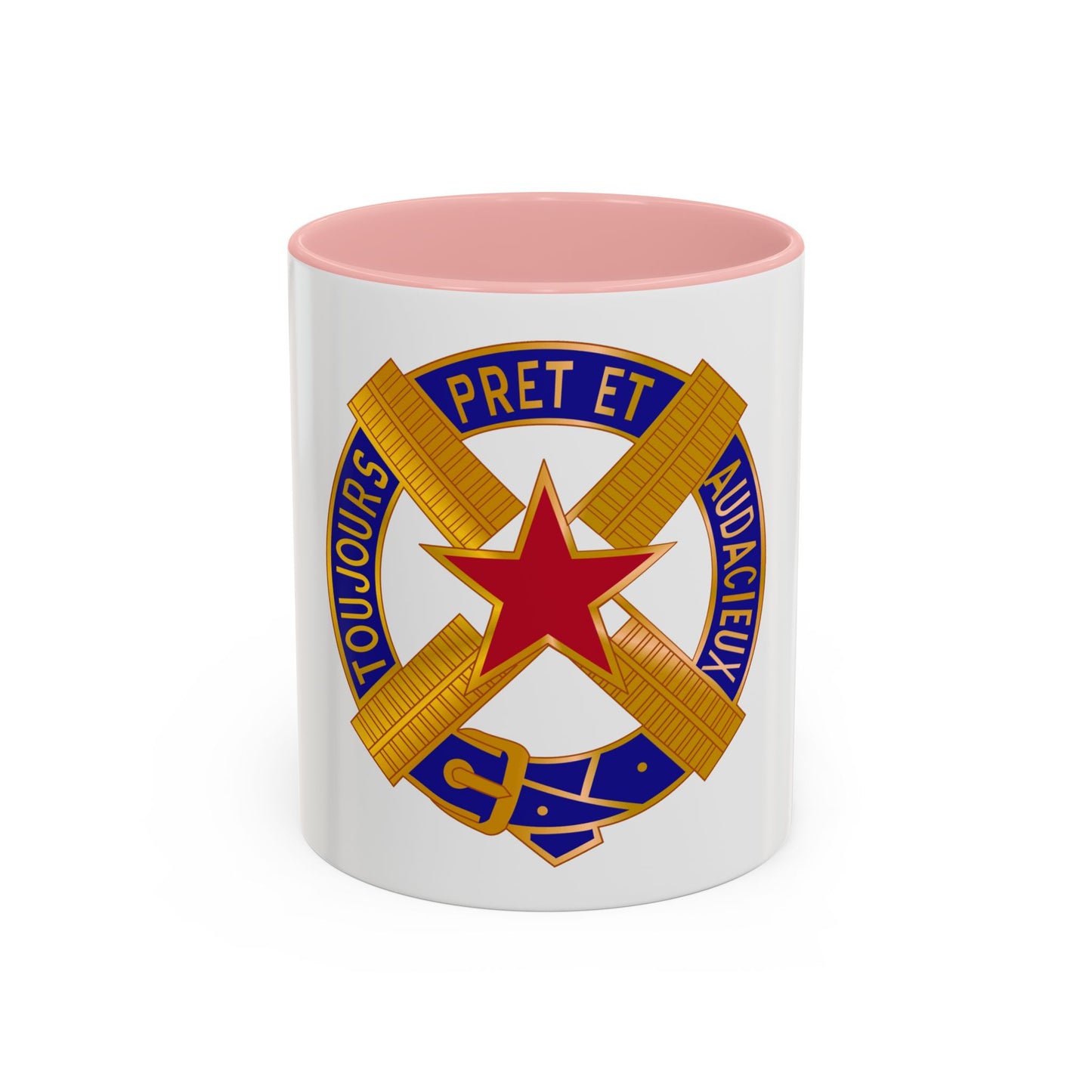303 Cavalry Regiment USAR (U.S. Army) Accent Coffee Mug