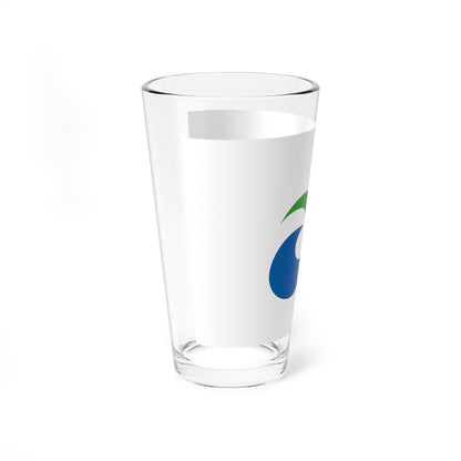 Flag of Aisai Aichi (Japan) Pint Glass 16oz