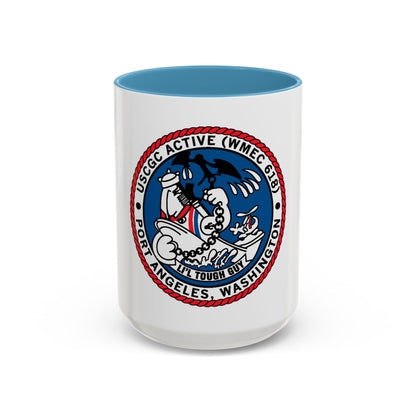 USCGC Active WMEC 618 Port Angeles WA (U.S. Coast Guard) Accent Coffee Mug