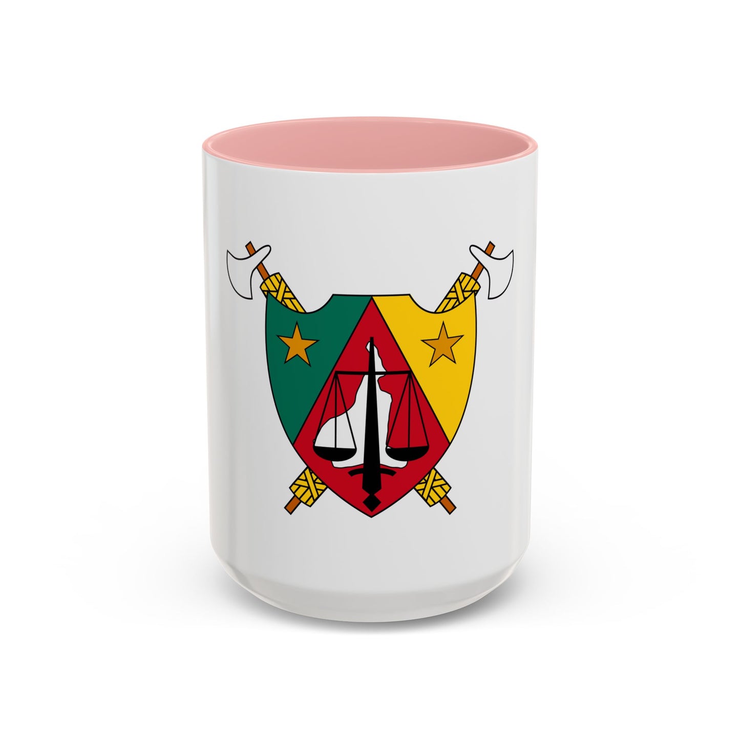 Coat of Arms of Cameroon (1960-1961) - Accent Coffee Mug