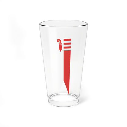 JU Oriflamme (Switzerland) Pint Glass 16oz