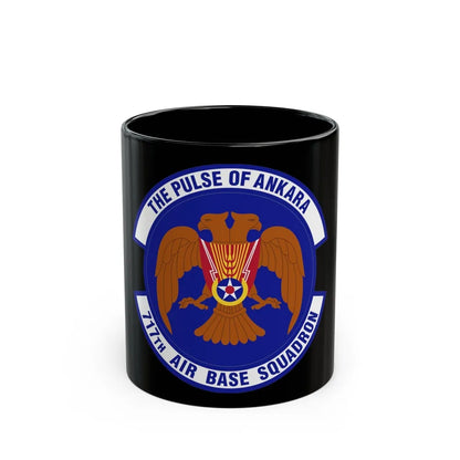 717th Air Base Squadron (U.S. Air Force) Black Coffee Mug-11oz-Go Mug Yourself