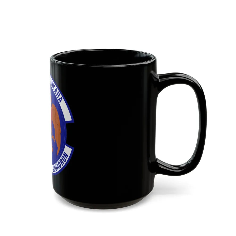 717th Air Base Squadron (U.S. Air Force) Black Coffee Mug-Go Mug Yourself