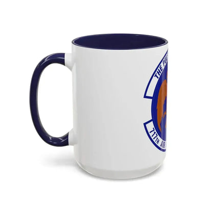 717th Air Base Squadron (U.S. Air Force) Accent Coffee Mug - Go Mug Yourself