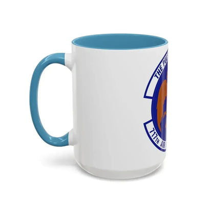 717th Air Base Squadron (U.S. Air Force) Accent Coffee Mug - Go Mug Yourself