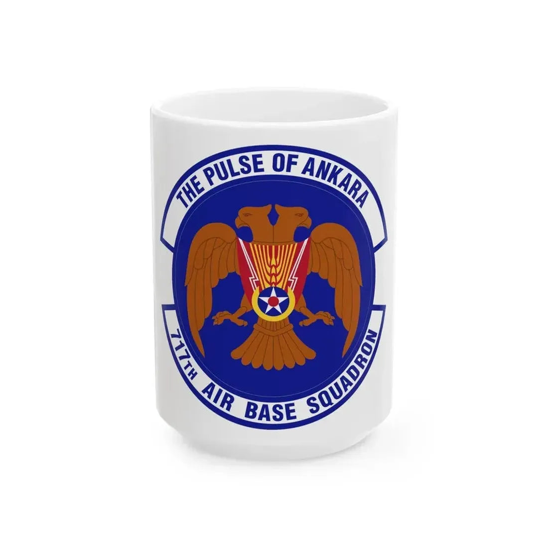 717th Air Base Squadron (U.S. Air Force) White Coffee Mug 15oz - Go Mug Yourself