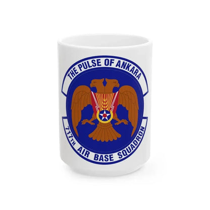 717th Air Base Squadron (U.S. Air Force) White Coffee Mug 15oz - Go Mug Yourself