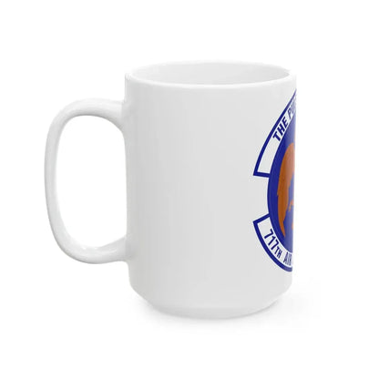 717th Air Base Squadron (U.S. Air Force) White Coffee Mug - Go Mug Yourself