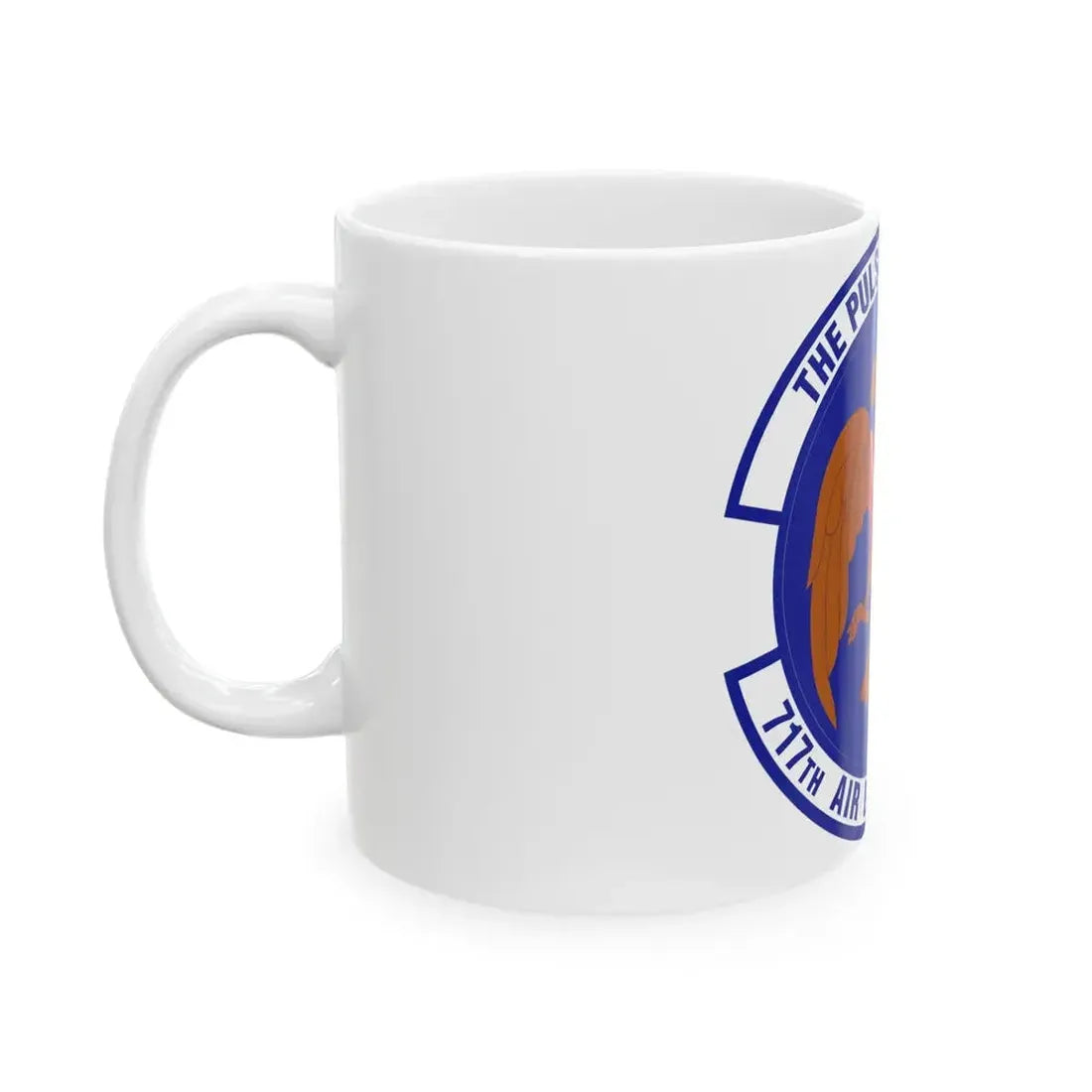717th Air Base Squadron (U.S. Air Force) White Coffee Mug - Go Mug Yourself