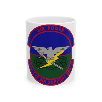 717th Expeditionary Air Support Operations Squadron (U.S. Air Force) White Coffee Mug-11oz-Go Mug Yourself