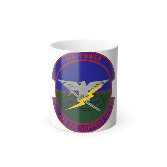 717th Expeditionary Air Support Operations Squadron (U.S. Air Force) Color Changing Mug 11oz - Go Mug Yourself