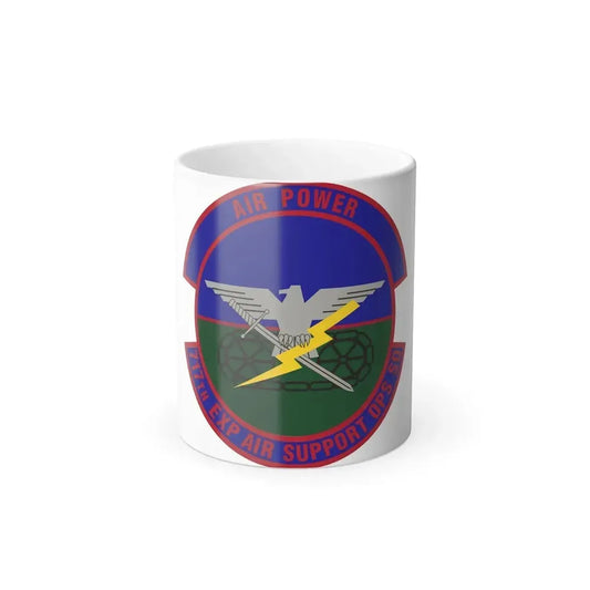 717th Expeditionary Air Support Operations Squadron (U.S. Air Force) Color Changing Mug 11oz - Go Mug Yourself