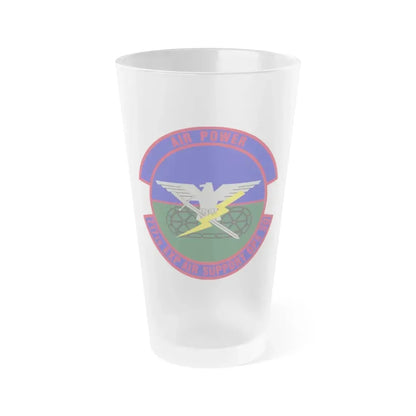717th Expeditionary Air Support Operations Squadron (U.S. Air Force) Frosted Pint Glass 16oz Default Title - Go Mug Yourself