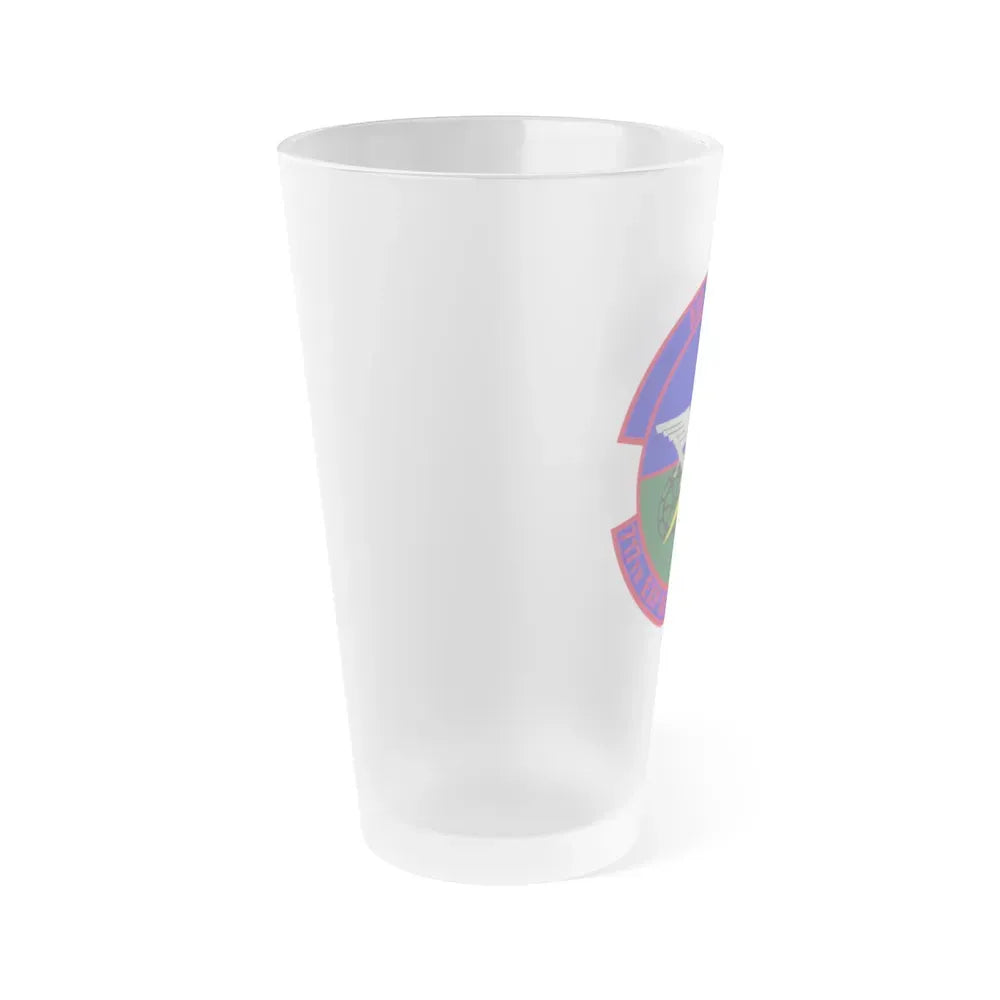 717th Expeditionary Air Support Operations Squadron (U.S. Air Force) Frosted Pint Glass 16oz - Go Mug Yourself