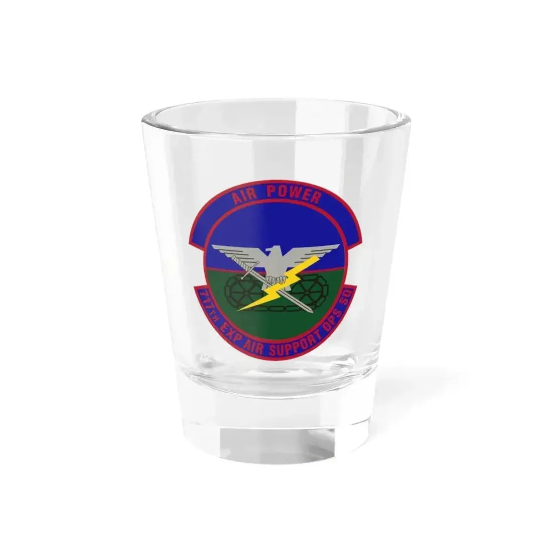 717th Expeditionary Air Support Operations Squadron (U.S. Air Force) Shot Glass 1.5oz 1.5oz - Go Mug Yourself