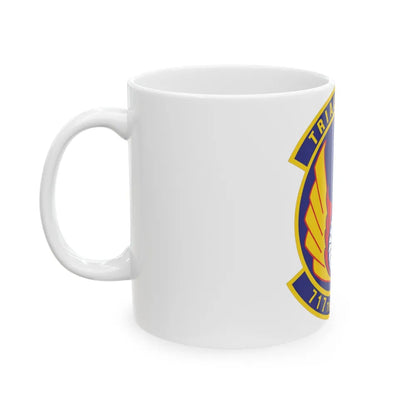 717th Test Squadron (U.S. Air Force) White Coffee Mug-Go Mug Yourself