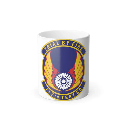 717th Test Squadron (U.S. Air Force) Color Changing Mug 11oz - Go Mug Yourself