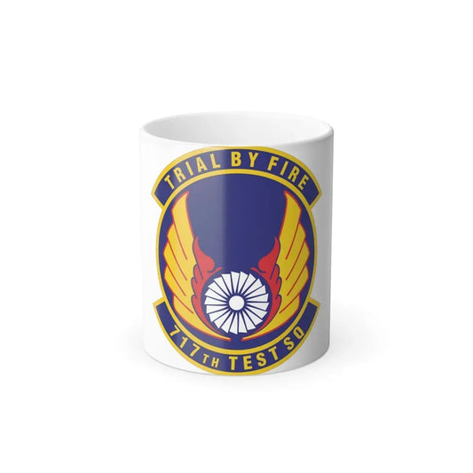 717th Test Squadron (U.S. Air Force) Color Changing Mug 11oz - Go Mug Yourself