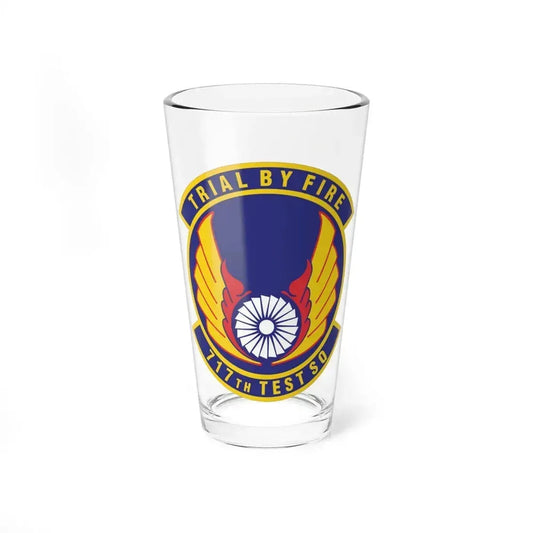 717th Test Squadron (U.S. Air Force) Pint Glass 16oz 16oz - Go Mug Yourself