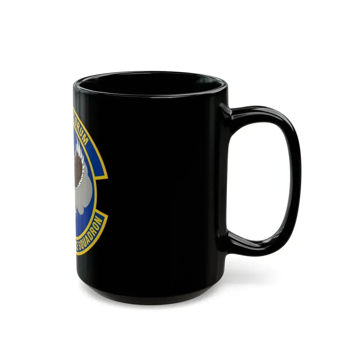 718 Intelligence Sq AFRC (U.S. Air Force) Black Coffee Mug - Go Mug Yourself