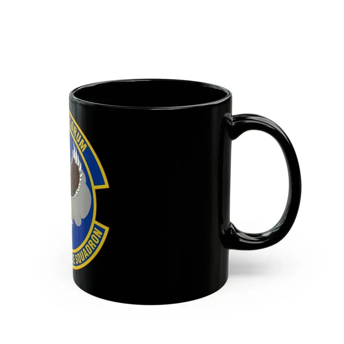 718 Intelligence Sq AFRC (U.S. Air Force) Black Coffee Mug - Go Mug Yourself