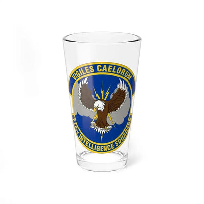 718 Intelligence Sq AFRC (U.S. Air Force) Pint Glass 16oz 16oz - Go Mug Yourself