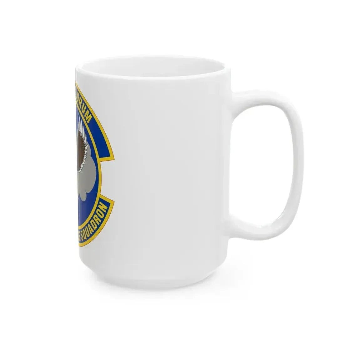 718 Intelligence Sq AFRC (U.S. Air Force) White Coffee Mug - Go Mug Yourself