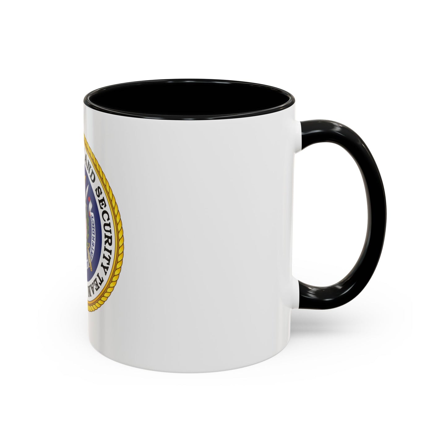 USCG Maritime Safety And Security Team (U.S. Coast Guard) Accent Coffee Mug