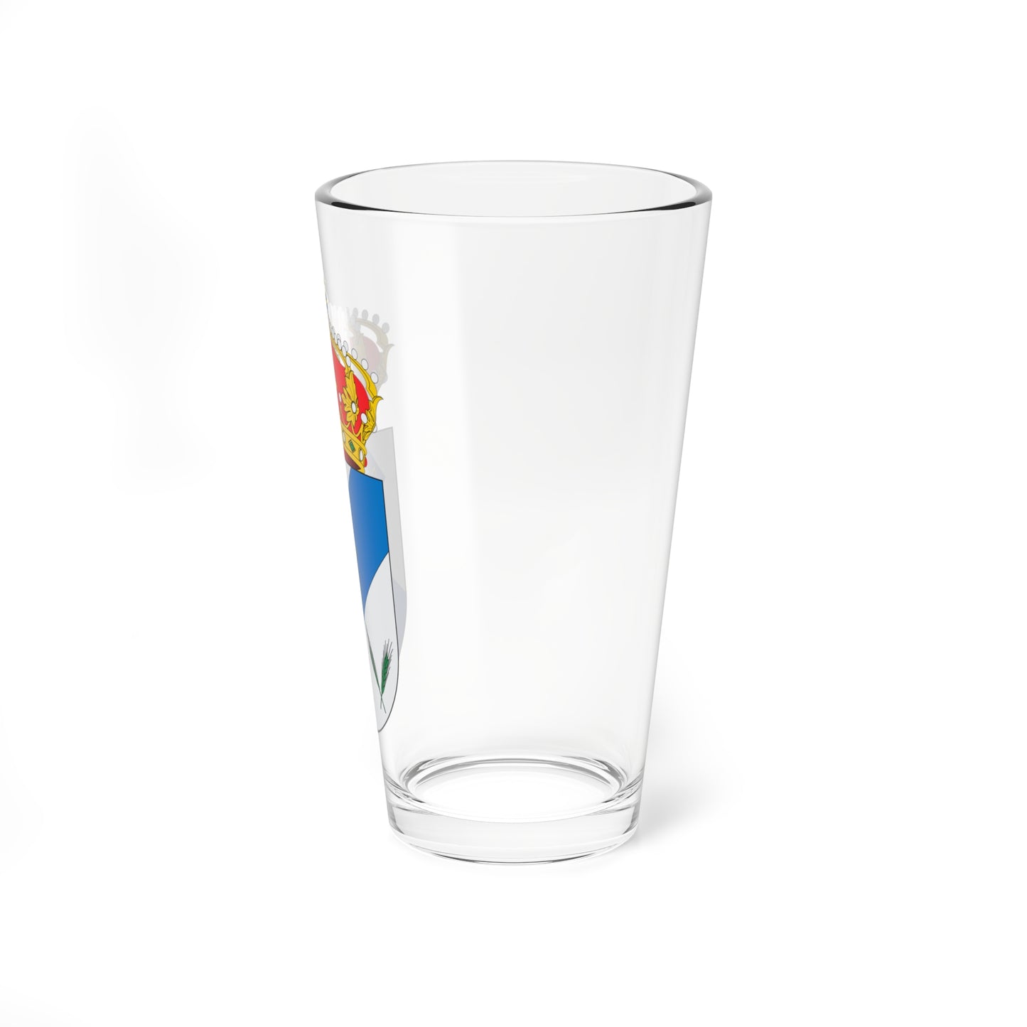 Escudo de María de Huerva (Spain) (Coat of Arms) Pint Glass 16oz