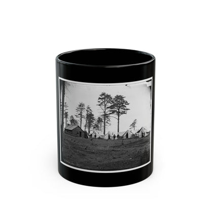 Brandy Station, Va. Chief Engineer's Camp; Another View (U.S. Civil War) Black Coffee Mug
