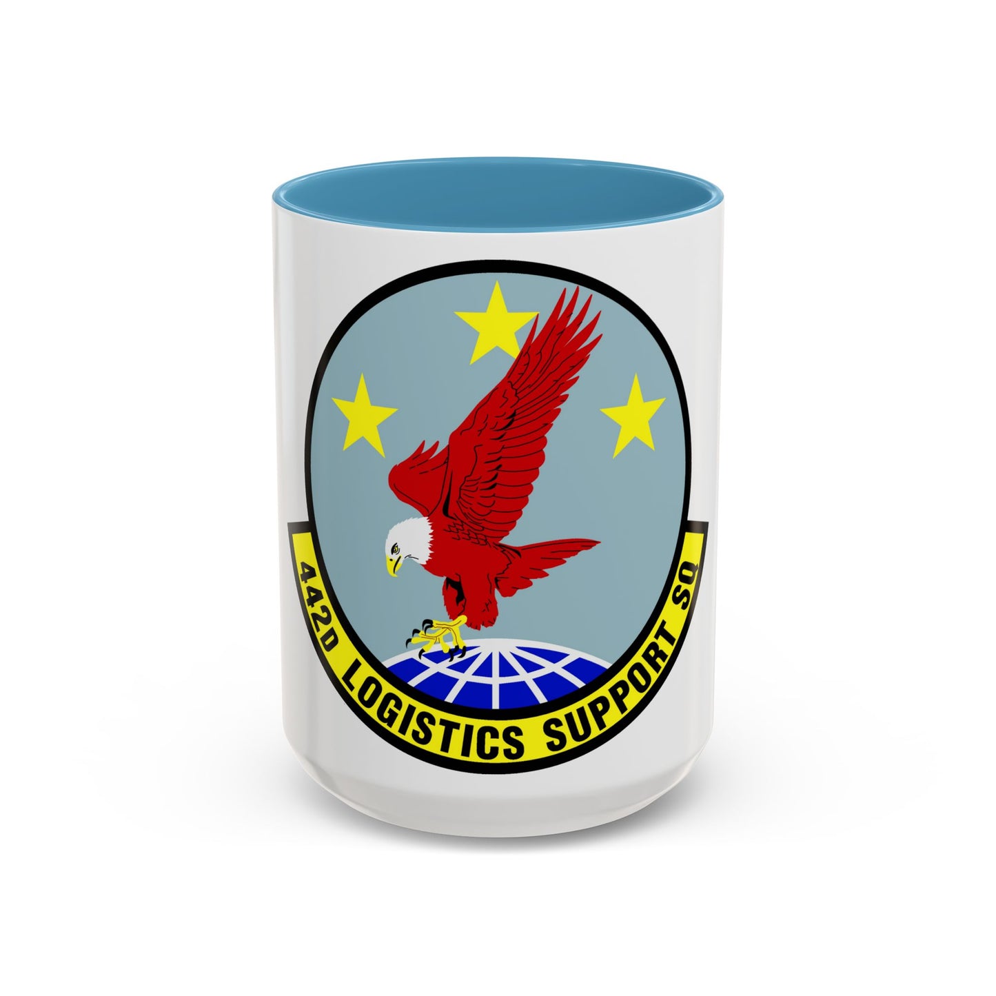 442d Logistics Support Squadron (U.S. Air Force) Accent Coffee Mug