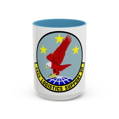 442d Logistics Support Squadron (U.S. Air Force) Accent Coffee Mug