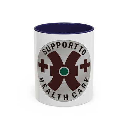 16 Medical Battalion (U.S. Army) Accent Coffee Mug