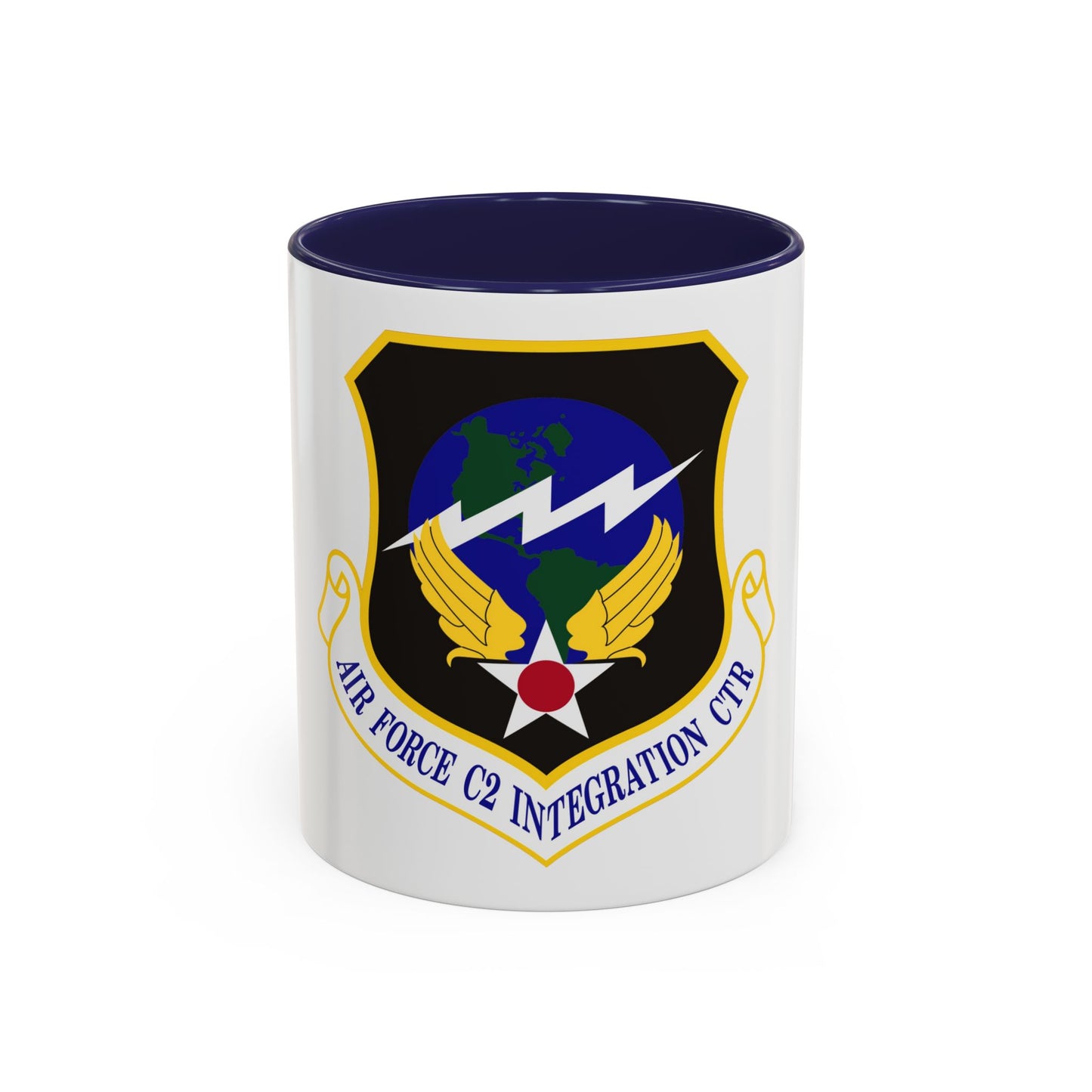 Air Force Command & Control Integration Center (U.S. Air Force) Accent Coffee Mug