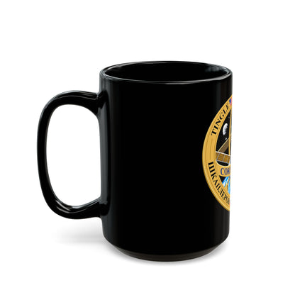 Soyuz MS-07 (Soyuz Programme) Black Coffee Mug