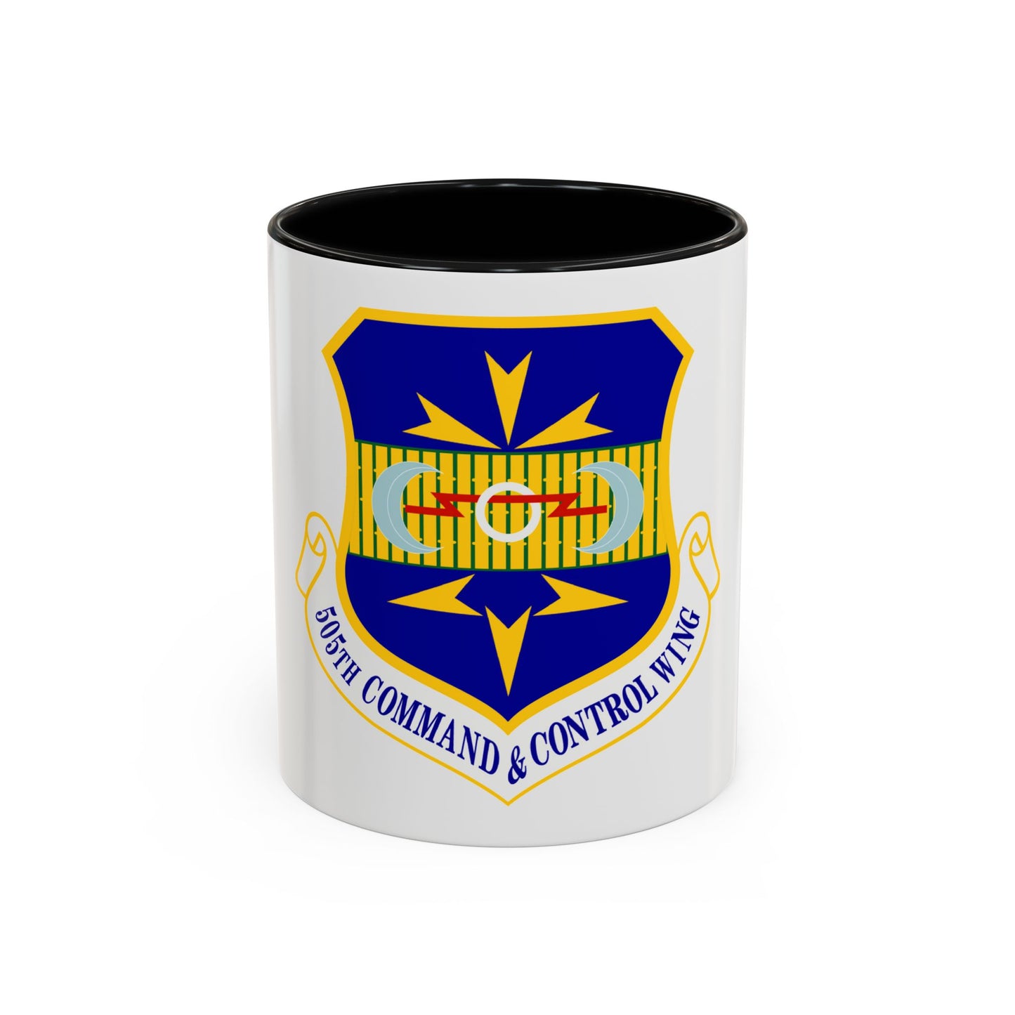 505th Command and Control Wing (U.S. Air Force) Accent Coffee Mug
