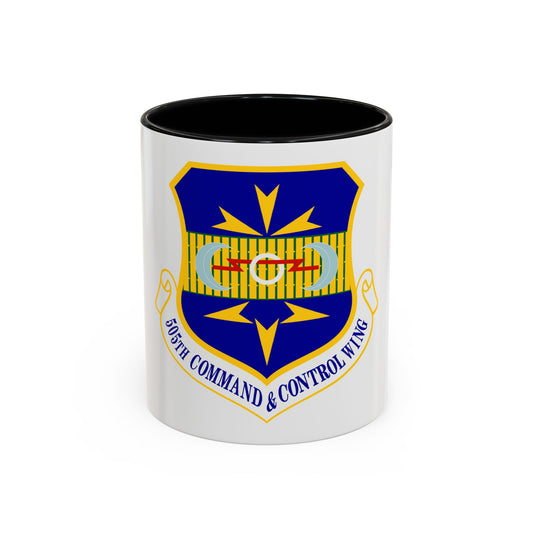 505th Command and Control Wing (U.S. Air Force) Accent Coffee Mug